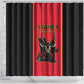 Angola Football Shower Curtain Come On Palancas Negras - African Pride