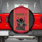 Angola Football Spare Tire Cover Come On Palancas Negras - African Pride