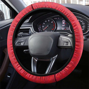 Angola Football Steering Wheel Cover Come On Palancas Negras - African Pride
