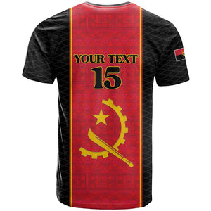Custom Angola Football T shirt Come On Palancas Negras LT15