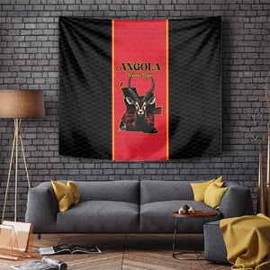 Angola Football Tapestry Come On Palancas Negras - African Pride