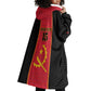 Custom Angola Football Wearable Blanket Hoodie Come On Palancas Negras - African Pride