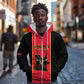 Custom Angola Football Zip Hoodie Come On Palancas Negras - African Pride