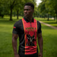 Custom Angola Football Zipper Polo Shirt Come On Palancas Negras - African Pride