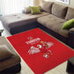 Tunisia Football Area Rug Eagles of Carthage Rise - African Pride