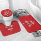 Tunisia Football Bathroom Set Eagles of Carthage Rise - African Pride