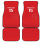 Custom Tunisia Football Car Mats Eagles of Carthage Rise - African Pride