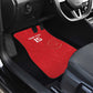 Custom Tunisia Football Car Mats Eagles of Carthage Rise - African Pride