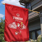 Tunisia Football Garden Flag Eagles of Carthage Rise - African Pride