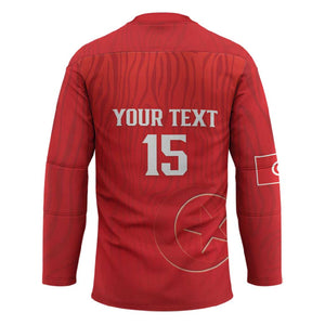 Custom Tunisia Football Hockey Jersey Eagles of Carthage Rise - African Pride