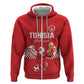 Custom Tunisia Football Hoodie Eagles of Carthage Rise - African Pride