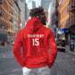 Custom Tunisia Football Hoodie Eagles of Carthage Rise - African Pride