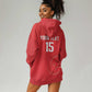 Custom Tunisia Football Hoodie Dress Eagles of Carthage Rise - African Pride