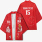 Custom Tunisia Football Kimono Eagles of Carthage Rise - African Pride