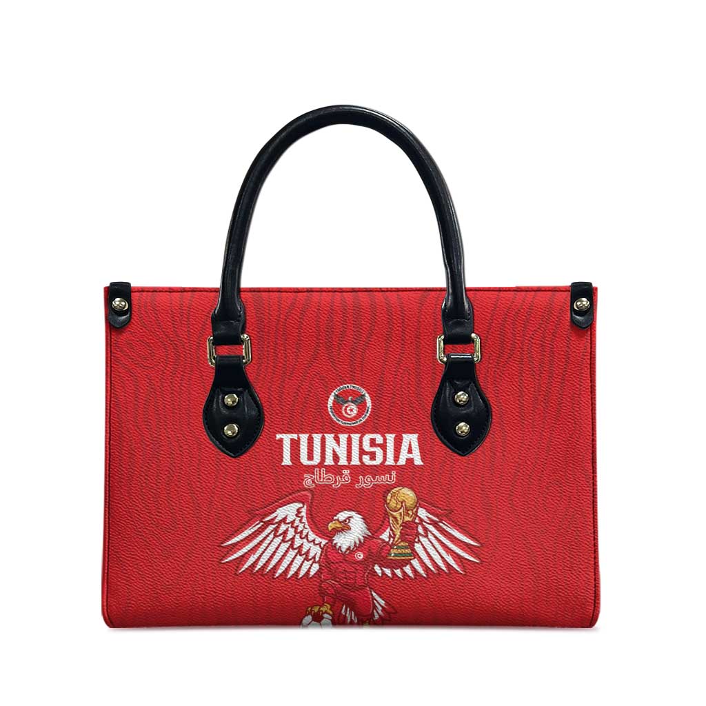 Tunisia Football Leather Bag Eagles of Carthage Rise - African Pride