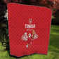 Tunisia Football Quilt Eagles of Carthage Rise - African Pride