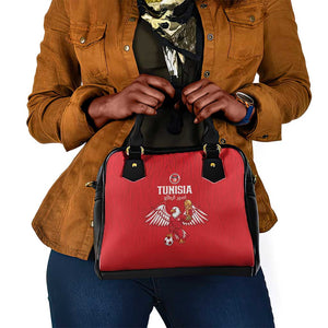 Tunisia Football Shoulder Handbag Eagles of Carthage Rise - African Pride