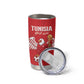 Custom Tunisia Football Tumbler Cup Eagles of Carthage Rise - African Pride