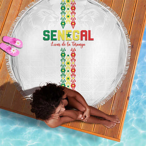 Senegal Football Beach Blanket Go Champions Lions de la Teranga - African Pride