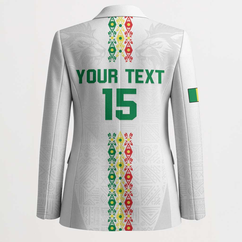 Custom Senegal Football Blazer Go Champions Lions de la Teranga - African Pride