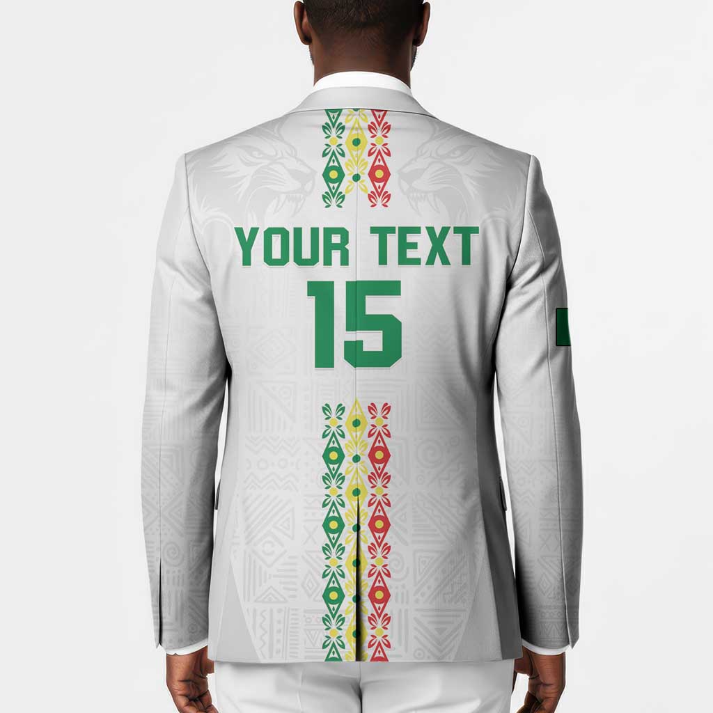 Custom Senegal Football Blazer Go Champions Lions de la Teranga - African Pride
