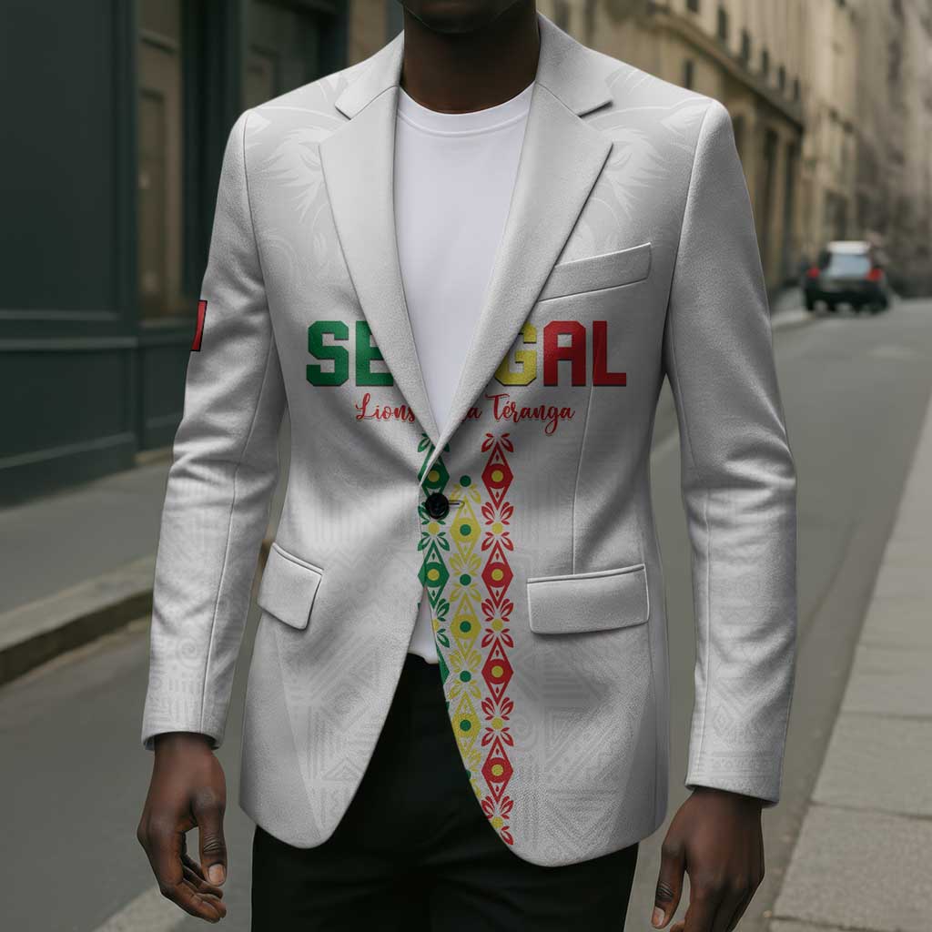 Custom Senegal Football Blazer Go Champions Lions de la Teranga - African Pride