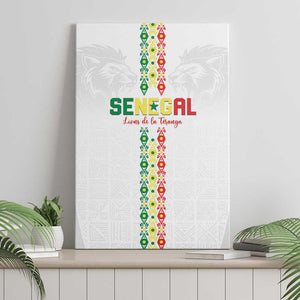 Senegal Football Canvas Wall Art Go Champions Lions de la Teranga - African Pride