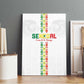 Senegal Football Canvas Wall Art Go Champions Lions de la Teranga - African Pride