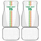Custom Senegal Football Car Mats Go Champions Lions de la Teranga - African Pride