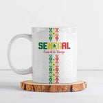 Custom Senegal Football Ceramic Mug Go Champions Lions de la Teranga - African Pride