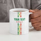 Custom Senegal Football Ceramic Mug Go Champions Lions de la Teranga - African Pride