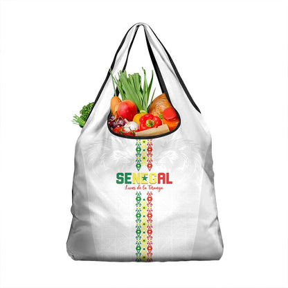 Senegal Football Grocery Bag Go Champions Lions de la Teranga - African Pride