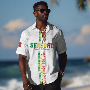 Custom Senegal Football Hawaiian Shirt Go Champions Lions de la Teranga LT15