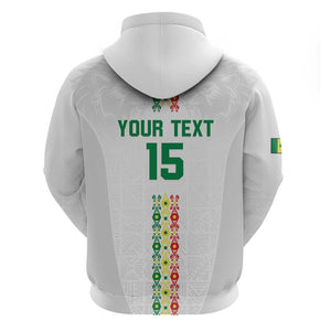 Custom Senegal Football Hoodie Go Champions Lions de la Teranga - African Pride