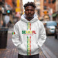 Custom Senegal Football Hoodie Go Champions Lions de la Teranga - African Pride