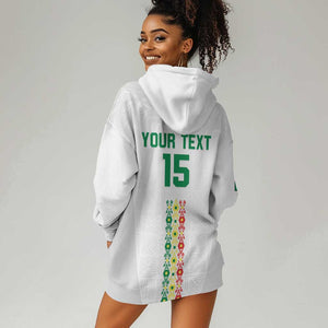 Custom Senegal Football Hoodie Dress Go Champions Lions de la Teranga - African Pride