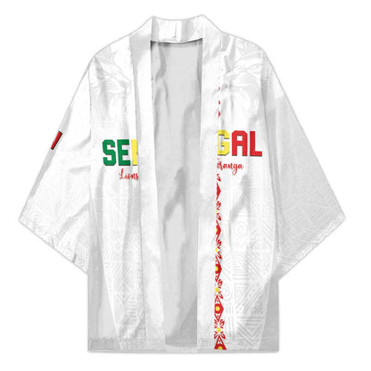 Custom Senegal Football Kimono Go Champions Lions de la Teranga - African Pride