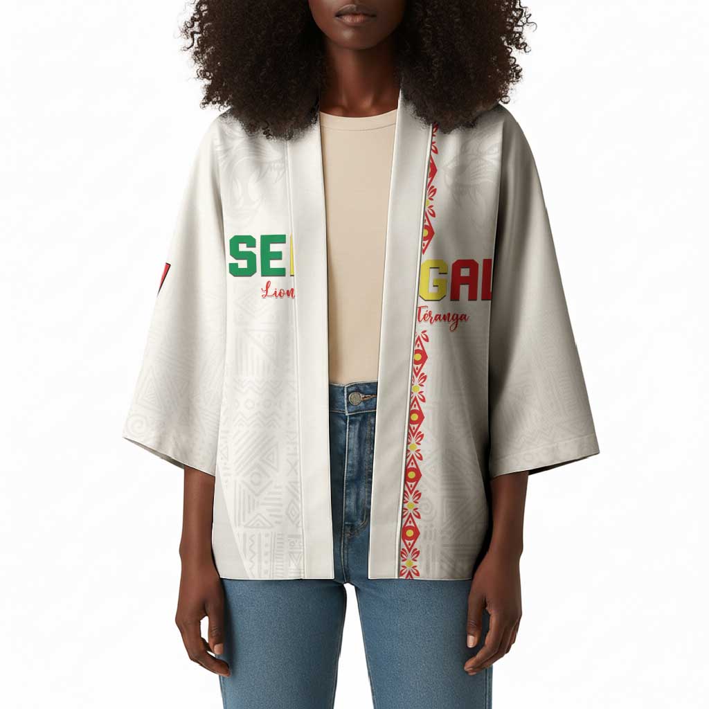 Custom Senegal Football Kimono Go Champions Lions de la Teranga - African Pride