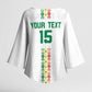 Custom Senegal Football Kimono Sleeve Blouse Go Champions Lions de la Teranga - African Pride
