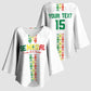 Custom Senegal Football Kimono Sleeve Blouse Go Champions Lions de la Teranga - African Pride