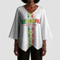 Custom Senegal Football Kimono Sleeve Blouse Go Champions Lions de la Teranga - African Pride
