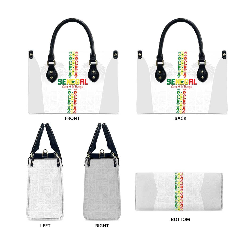 Senegal Football Leather Bag Go Champions Lions de la Teranga - African Pride