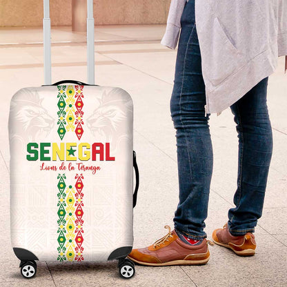 Senegal Football Luggage Cover Go Champions Lions de la Teranga - African Pride