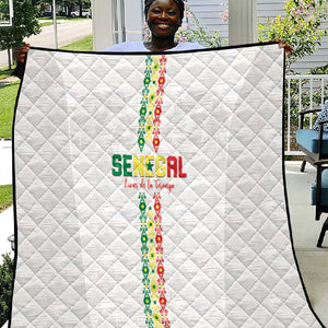 Senegal Football Quilt Go Champions Lions de la Teranga - African Pride
