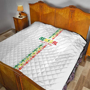 Senegal Football Quilt Go Champions Lions de la Teranga - African Pride