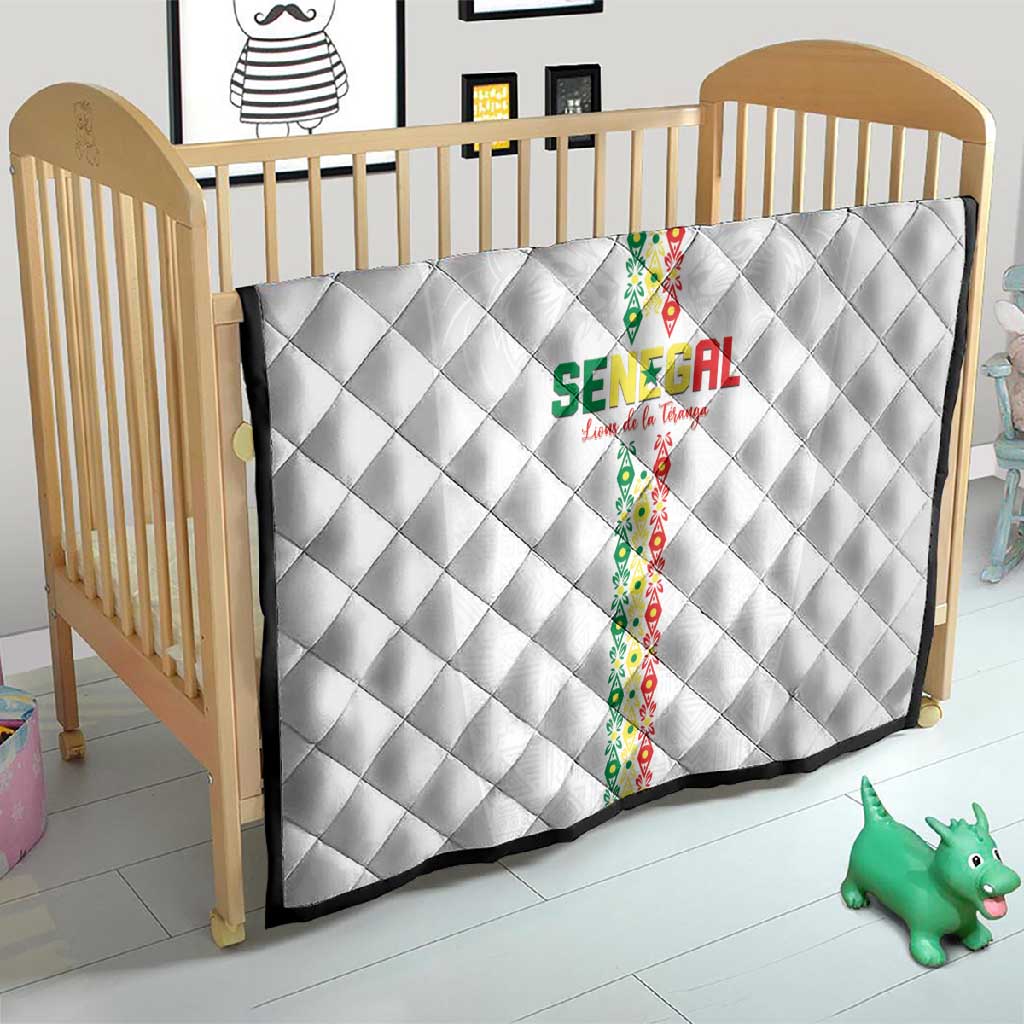 Senegal Football Quilt Go Champions Lions de la Teranga - African Pride