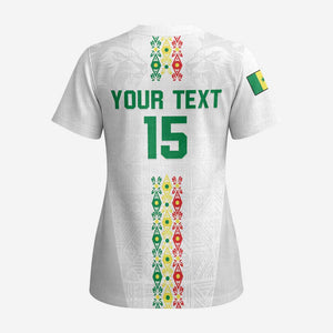 Custom Senegal Football Scrub Top Go Champions Lions de la Teranga - African Pride