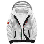 Custom Senegal Football Sherpa Hoodie Go Champions Lions de la Teranga - African Pride