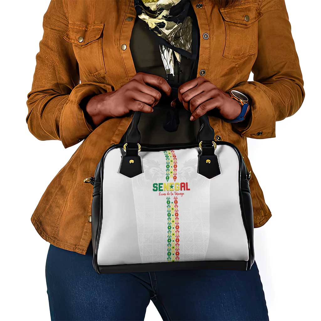 Senegal Football Shoulder Handbag Go Champions Lions de la Teranga - African Pride