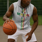 Custom Senegal Football Sleeveless Hoodie Go Champions Lions de la Teranga - African Pride